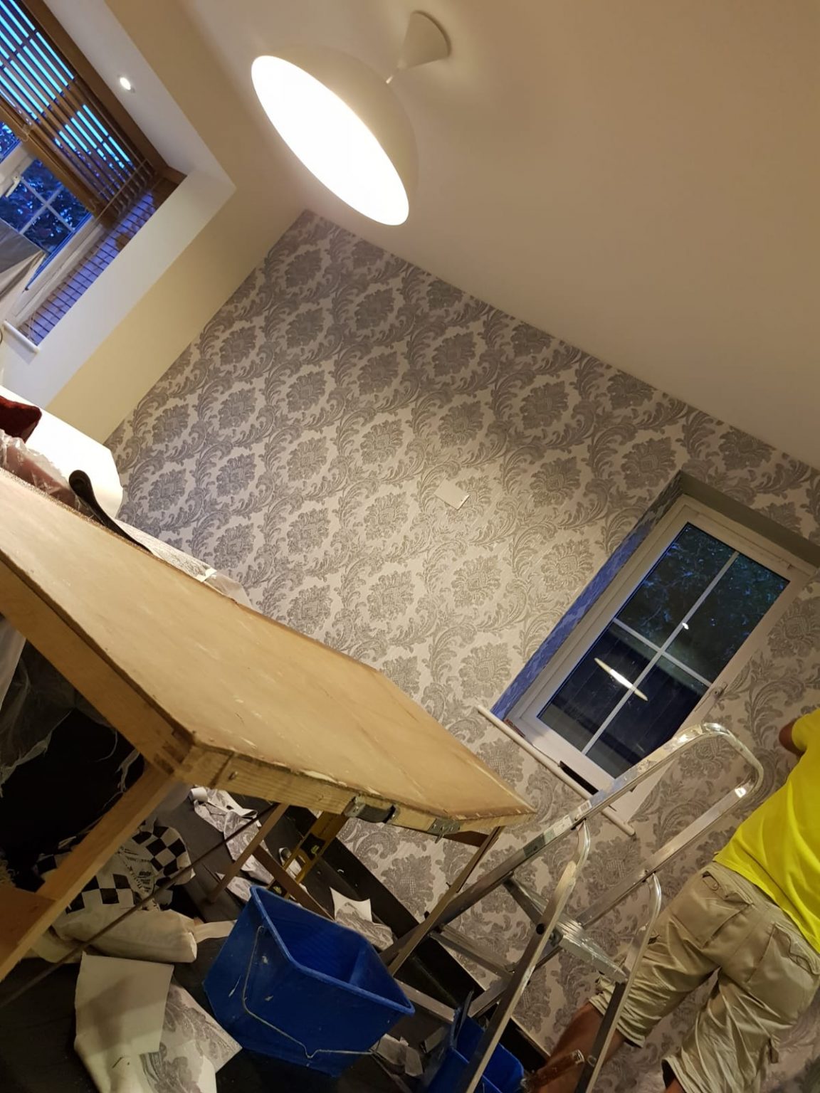 Wallpapering in Hampstead